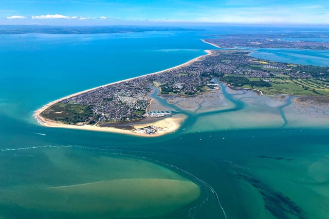 For a country boy, living in the UK's most densley populated city can sometimes get a bit much. So, it was a delight to discover that I could hop on a ferry and within minutes be on rural Hayling Island and enjoy a peaceful walk or bike ride.Pictured is Hayling Island seen from overhead Thorney Island, taken by Shaun Roster www.shaunroster.com