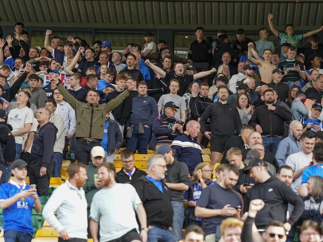 1,889 made the trip to see Pompey's 5-3 win at Carrow Road.