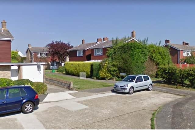 Pictured: Burglars broke into a home in Waverley Path by St Lens Road on Thursday evening.