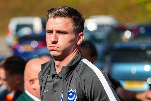 Oli Hawkins feels he can still perform in League One following his Fratton Park release. Picture: Nigel Keene/ProSportsImages/PinP