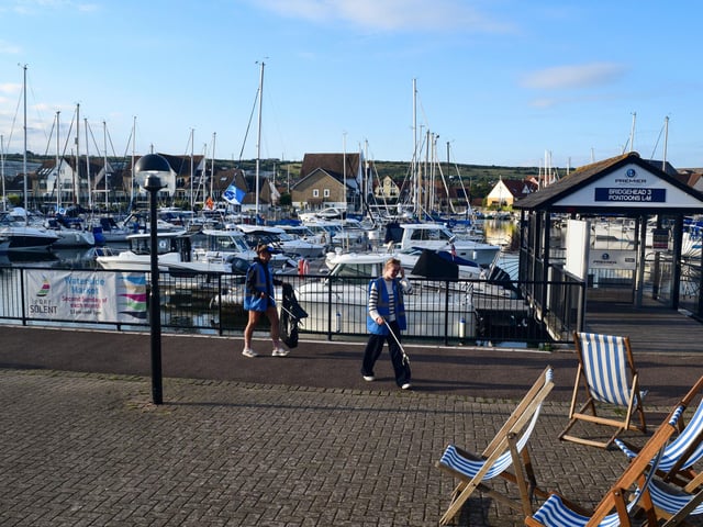 SAC media team at Premier Marinas Port Solent in 2024