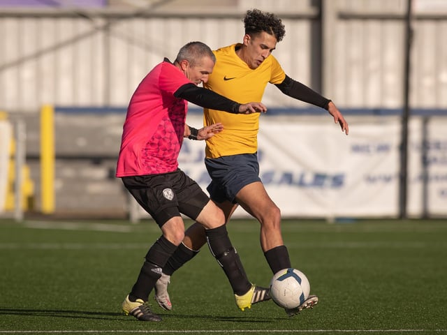 Freehouse (pink) v FFTP. Picture by Keith Woodland