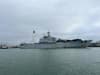Italian aircraft carrier Giuseppe Garibaldi and IS San Giorgio leave Portsmouth