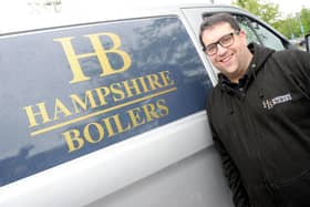 Steve Simmonds, director at Hampshire Boilers
Picture: Sarah Standing (180619-993)