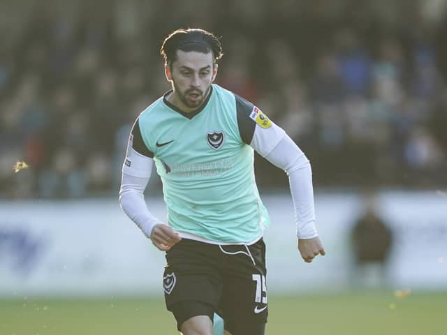 Owen Dale will remain at Pompey for the rest of the season.