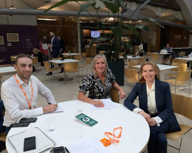 Caroline Meets the Chair of the Government's Defence Housing Review