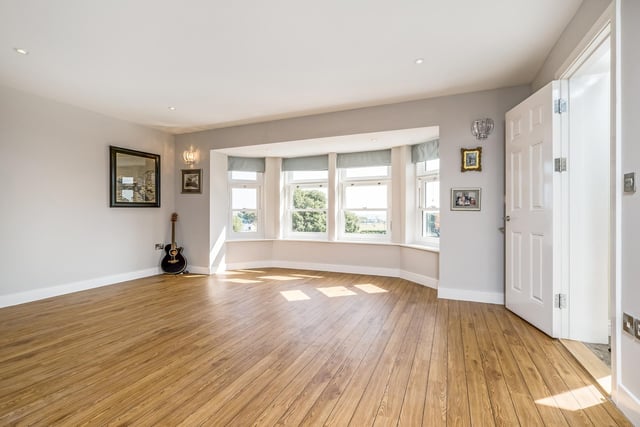 This four-bedroom apartment on St Helens Parade, Southsea, is on the market for £1.29m. It is listed by Fine and Country.