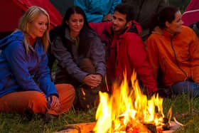 Camping and chatting around the camp fire, you can't beat it.