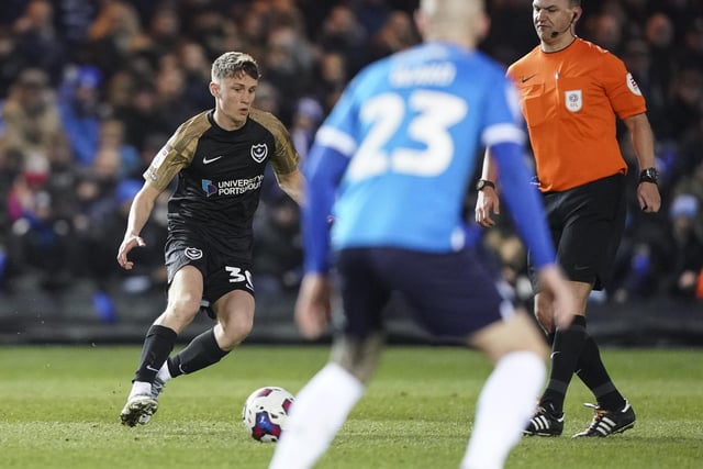The 18-year-old made his league debut for the Blues in John Mousinho's third game in charge at Peterborough. But since that five-minute run out, the former Pompey Academy youngster has not been involved in any first-team match-day squad.
