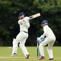 Josh Hill hit an unbeaten 45 as Sarisbury Athletic claimed their first Southern Premier League Divison 1 victory of the season. Picture: Chris Moorhouse.