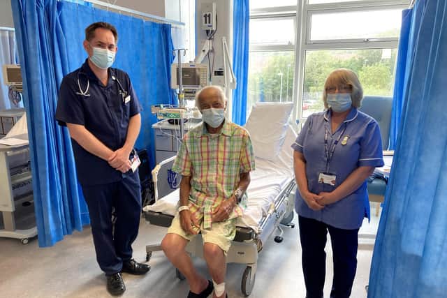 Rock 'n' roll veteran Russ Sainty, has released an album to raise money for the cardiology department at Queen Alexandra Hospital
Picture: Portsmouth Hospitals University NHS Trust