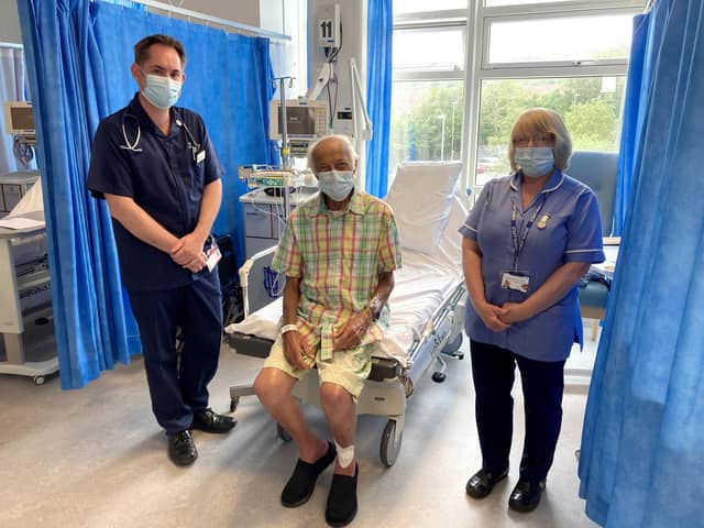 Rock 'n' roll veteran Russ Sainty, has released an album to raise money for the cardiology department at Queen Alexandra Hospital
Picture: Portsmouth Hospitals University NHS Trust