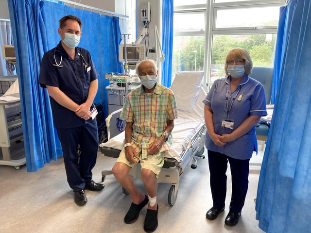 Rock 'n' roll veteran Russ Sainty, has released an album to raise money for the cardiology department at Queen Alexandra Hospital
Picture: Portsmouth Hospitals University NHS Trust