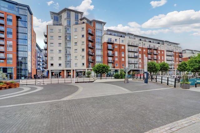 This luxury penthouse apartment offers three bedrooms, two bathrooms and a reception room.
The Zoopla listing says: "A luxury three bedroom penthouse apartment, located within a gated development in Gunwharf Quays. Benefitting from two underground parking spaces, open plan living accommodation and dual aspect balconies providing spectacular views towards The Solent, Spinnaker Tower & Portsmouth Harbour."