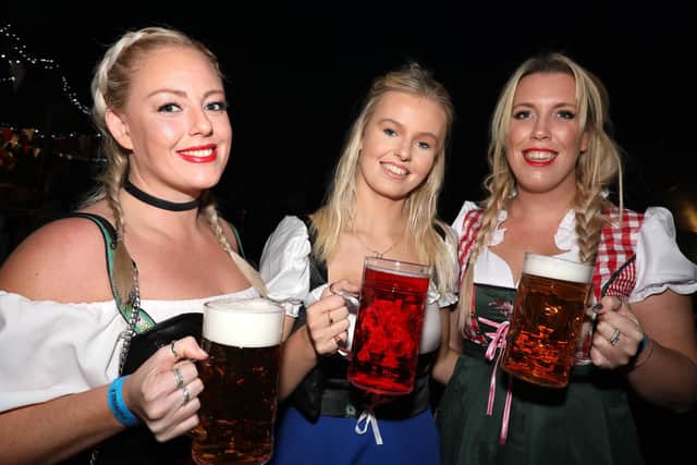 Portsmouth Oktoberfest 2021 starts tomorrow and tickets are still available.  Picture: Chris Moorhouse