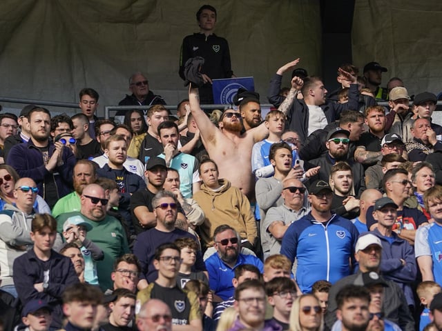 The 4,171 Blues supporters who made the trip to MK Dons on Good Friday were Pompey's biggest League One away day following of the season to date.