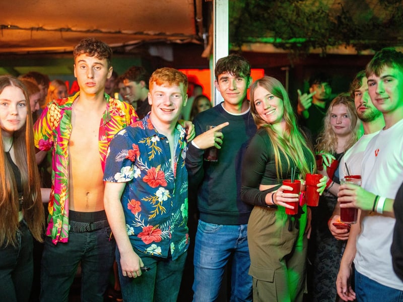 Freshers enjoying their first night out in Portsmouth during Freshers Week 2023. Revellers packed out Pryzm and Astoria on Saturday, September 23.