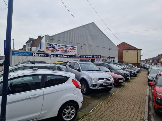 North End Motors at 203 London Road, North End, Portsmouth.
