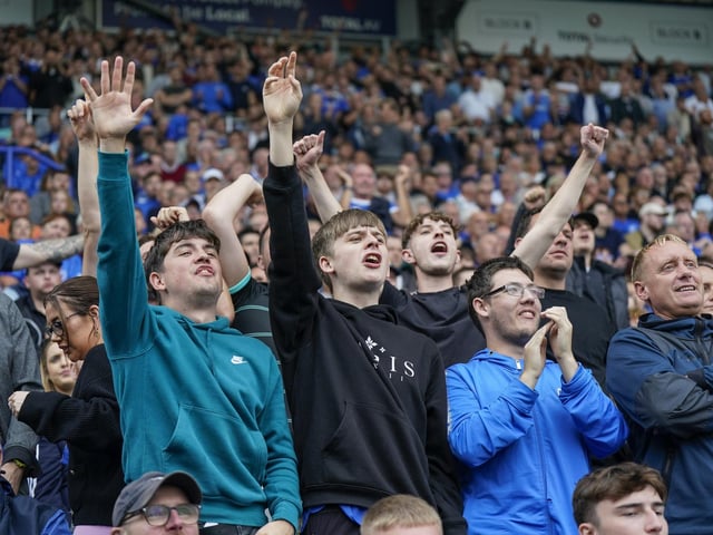 Loud and proud despite defeat.