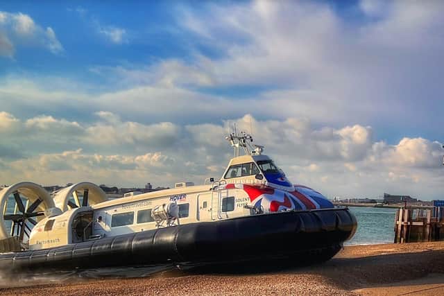 The Solent Flyer arriving from Ryde. Picture: Mark Cox