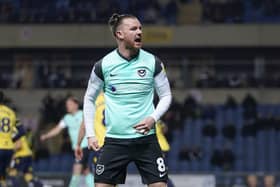 Pompey midfielder Ryan Tunnicliffe was not involved in the 1-0 win against Accrington