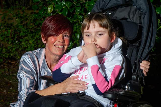 Nickki Brown and Lana at home in Stubbington 
Picture: Habibur Rahman