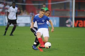 Ethan Robb, pictured in his Academy days at Pompey, this summer returned to Bognor following his Brentford exit. Picture: Habibur Rahman