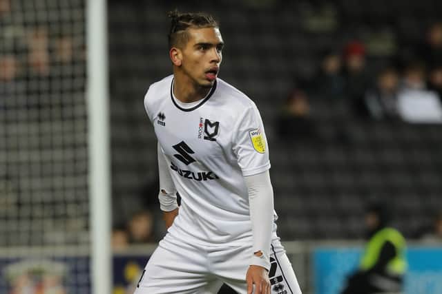 MK Dons' Tennai Watson is attracting interest from Championship clubs.   Picture:  Pete Norton/Getty Images