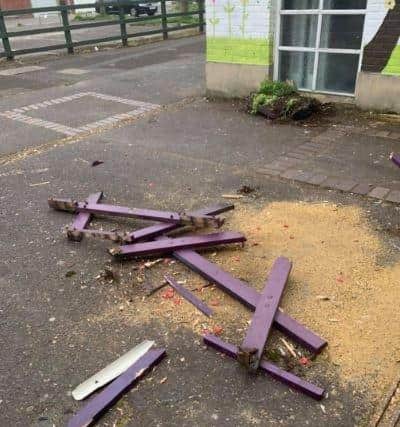 Vandalism at Fratton Community Centre 