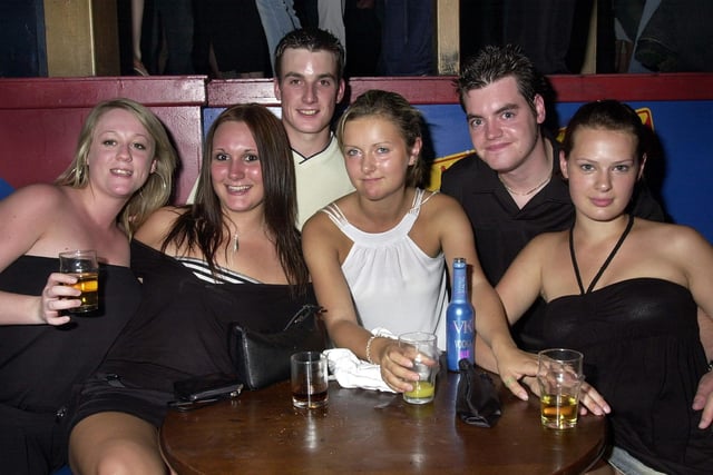 Revellers having a good time at the Route 66 nightclub in Guildhall Walk, Portsmouth - (043813-0008)