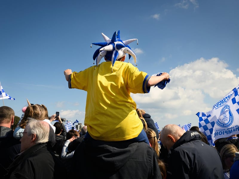 Pictured is: A Pompey SupporterPicture: Keith Woodland (280421-539)