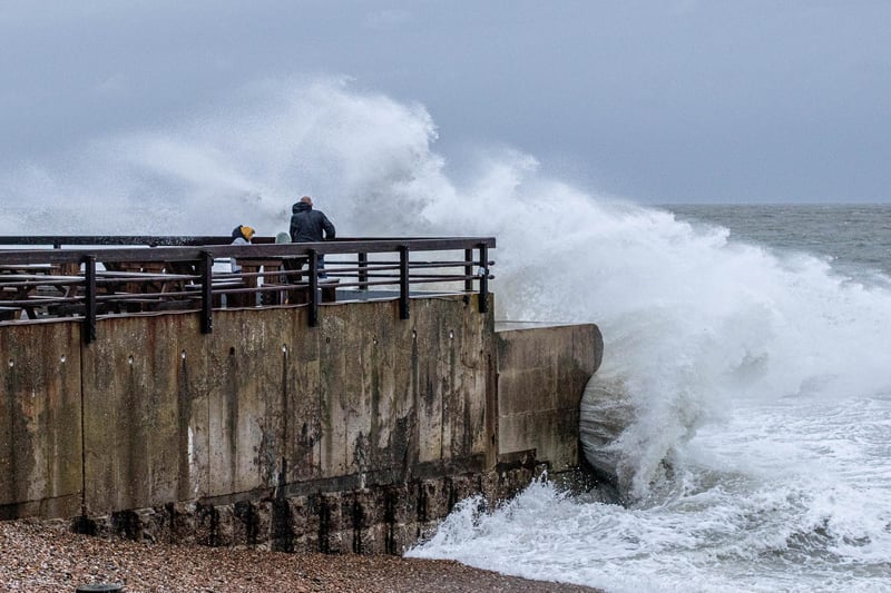Storm Ciaran hits Hayling Island on Thursday 2nd November 2023
Pictured: Hayling Island hit by Storm Ciaran
Picture: Habibur Rahman