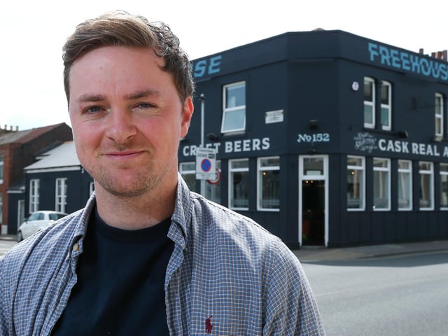 Manager Callum Lindley at the newly renovated Sir Loin of Beef, Highland Road, Southsea.
Picture: Chris Moorhouse