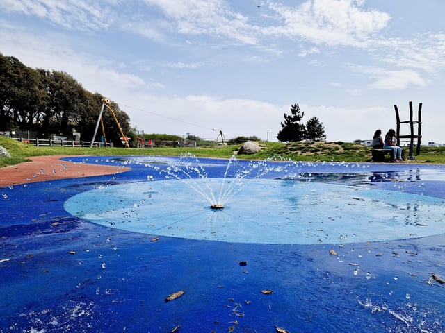The splash park is a perfect place to cool down after a hot day. (Photo: Habibur Rahman/National World)