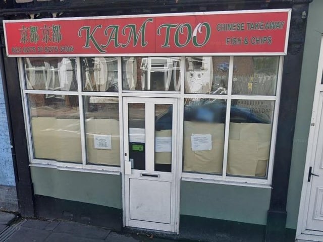 Kam Too on St Marys Road, Fratton, received a 4.6 rating with 562 reviews on Google.