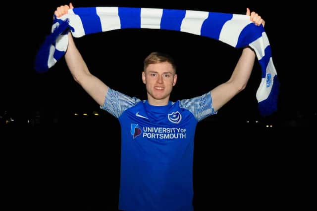 Paddy Lane has joined Pompey on a three-and-a-half-year deal for an undisclosed fee.