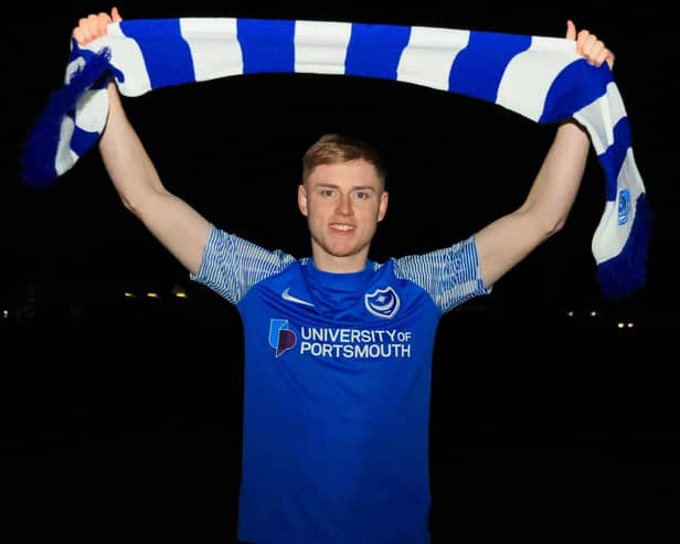 Paddy Lane has joined Pompey on a three-and-a-half-year deal for an undisclosed fee.