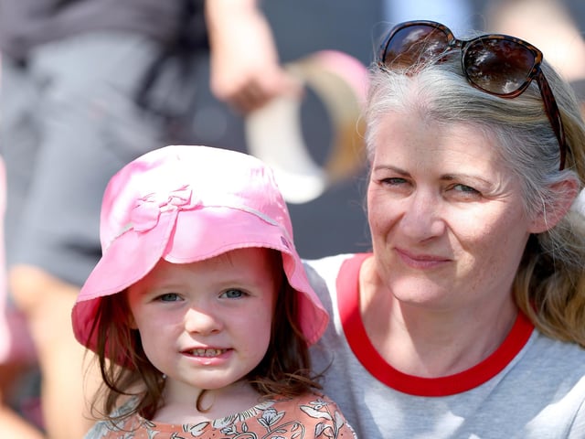 Pictured is: Karen Russell with Mae, 2.
Picture: Chris Moorhouse (020923-3058)