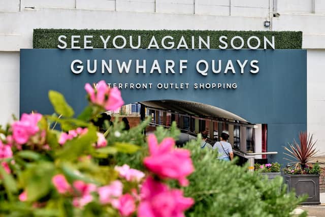 Gunwharf Quays shopping event