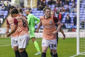 Reading match-winner Terry Devlin has kept his place in Pompey's side for the FA Cup trip to Chesterfield. Picture: Jason Brown/ProSportsImages