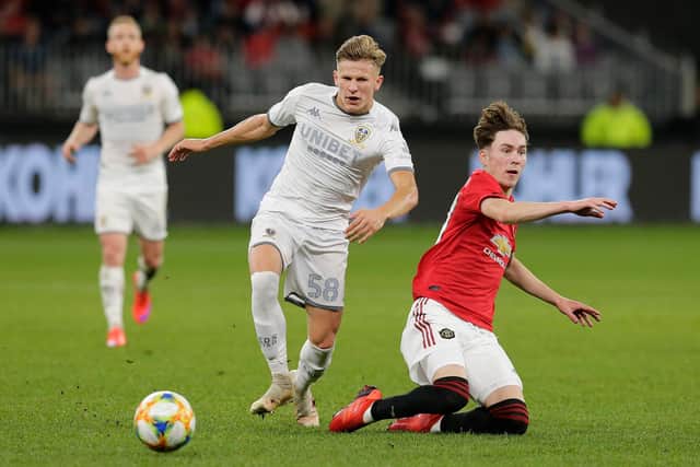 Leeds youngster Mateusz Bogusz.  Picture:  by Will Russell/Getty Images