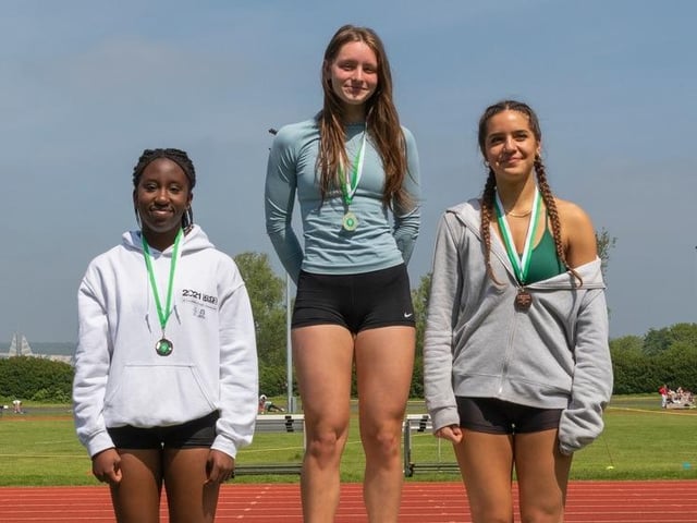 Lily Baggott won two golds. Picture by Paul Smith