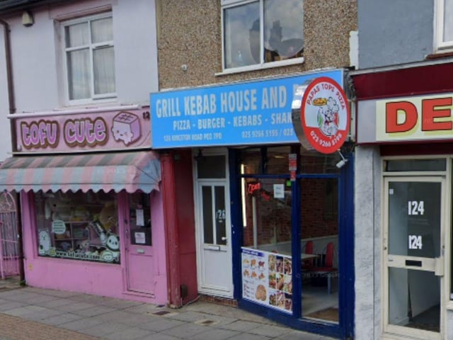 Rated 4: Papas Tops Pizza / Malino Pizza at 126 Kingston Road, Portsmouth; rated on February 5