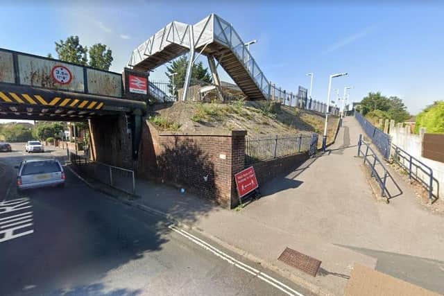 A signalling problem between St Denys and Portchester, which 'blocked' lines, has been fixed. Southern Rail warn commuters may still face disruption. Picture: Google Street View.