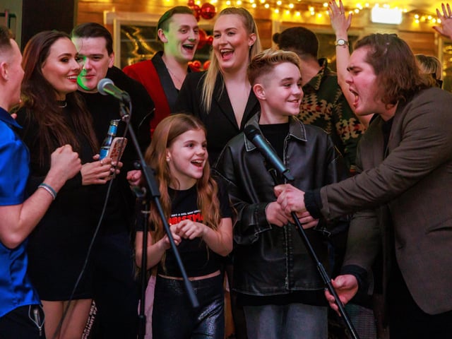 The cast of the Kings Theatre panto put on a fabulous show at the Queens Hotel Winter Lodge in aid of Portsmouth Pride for the second ever Kings at the Queens extravaganza. Eastenders star Lorraine Stanley, George Sampson of Britain’s Got Talent fame and the fabulous panto dame extraordinaire, Jack Edwards, were joined by fellow cast members of the 2024 Pompey Panto.
Picture: Steve Spurgin