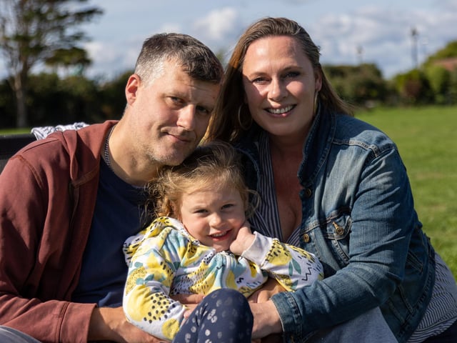 Richard, Mona and Tallulah Crabtree, 5 enjoying the live music
Photos by Alex Shute