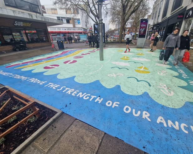 A popular answer was Commercial Road. Changes include new seating, more planting, play equipment for children, new cycle stands, and a pavement graphic were recently added as part of a project to revamp the area - but it has recieved a mixed reception.