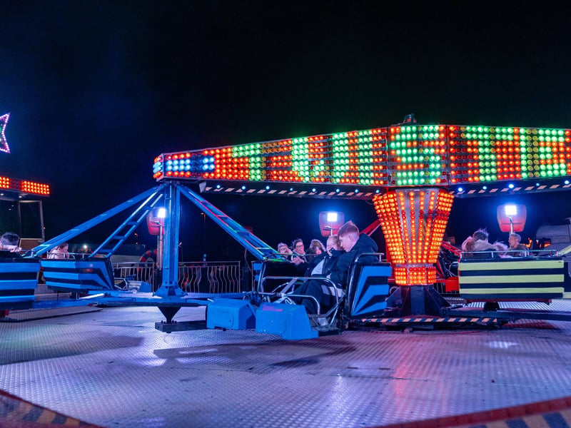 HMS Sultan fairground rides