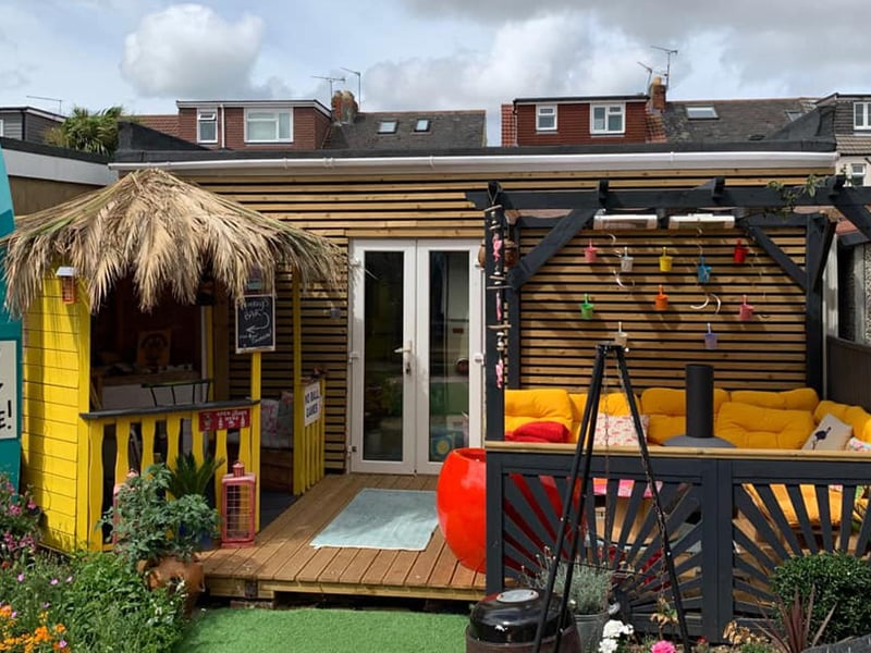 Charlotte Crotty, from Copnor, submitted this picture of her colourful home bar.
