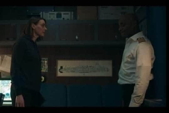 'The Bomber' featured in the background of BBC series, Vigil. Picture: BBC/ Vigil